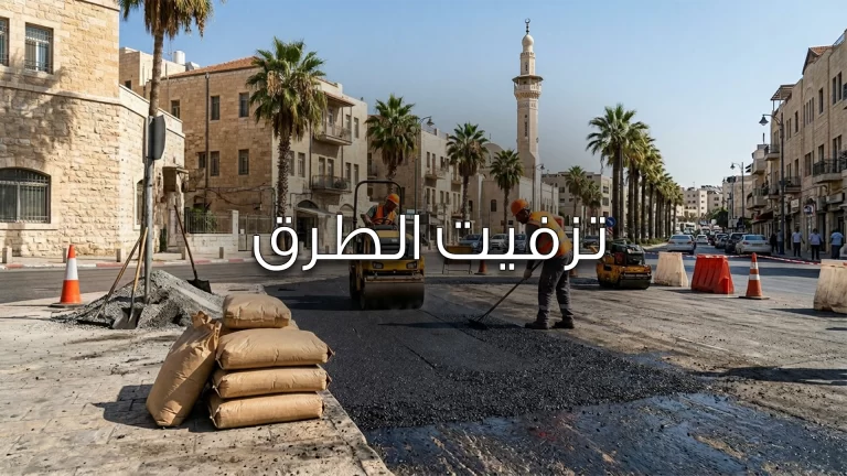 تزفيت الطرق